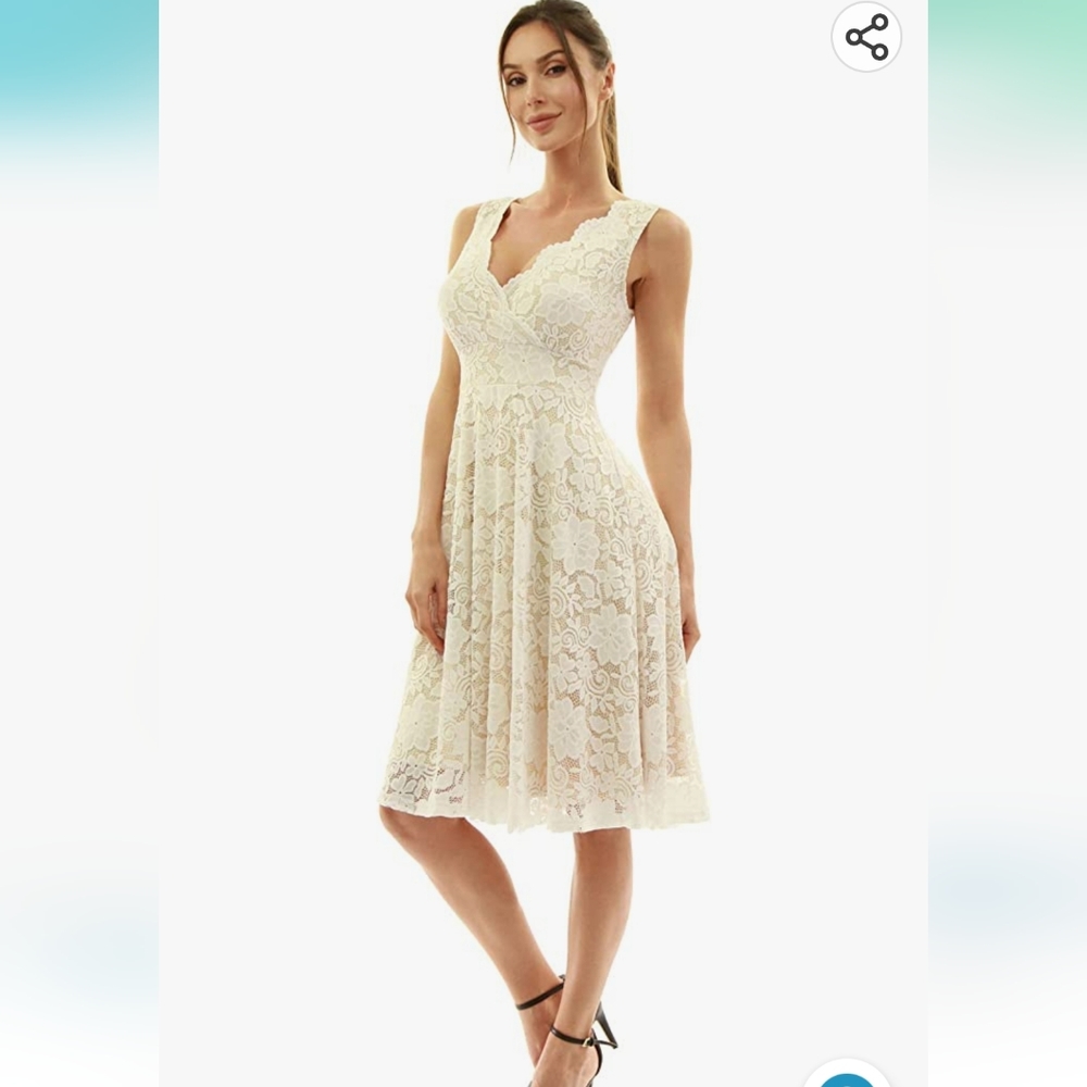 Patty Boutik Lace Dress size M - Picture 7 of 8